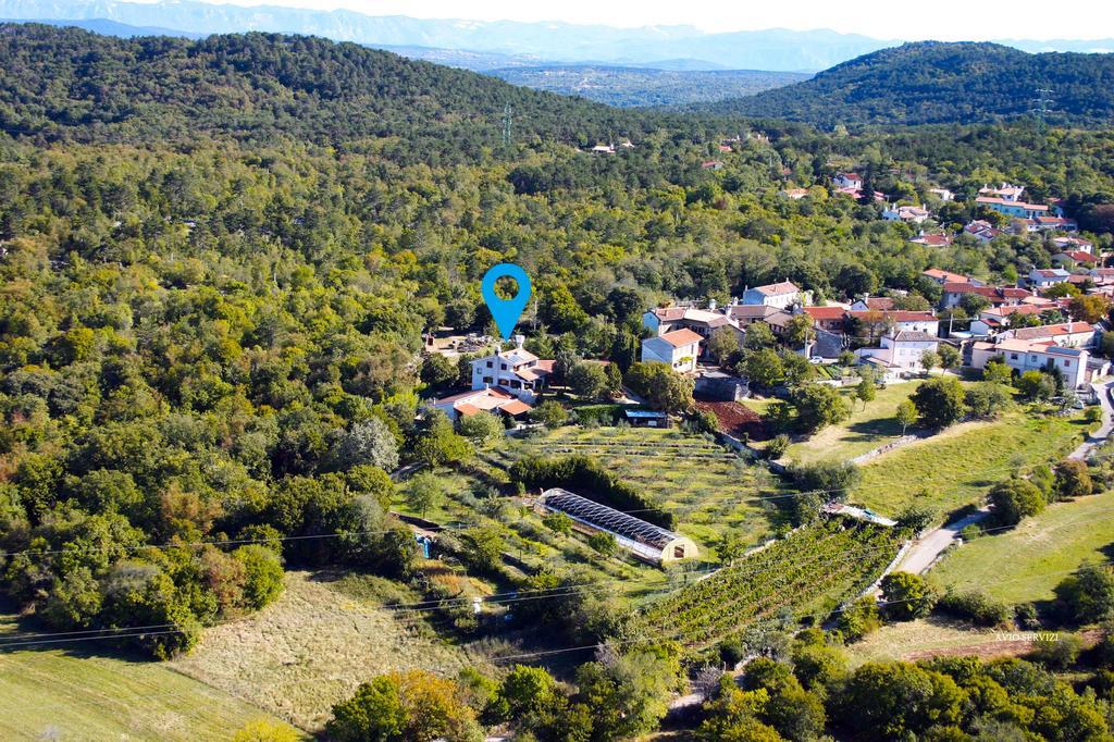 Terra Del Carso Villa San Pelagio Bagian luar foto